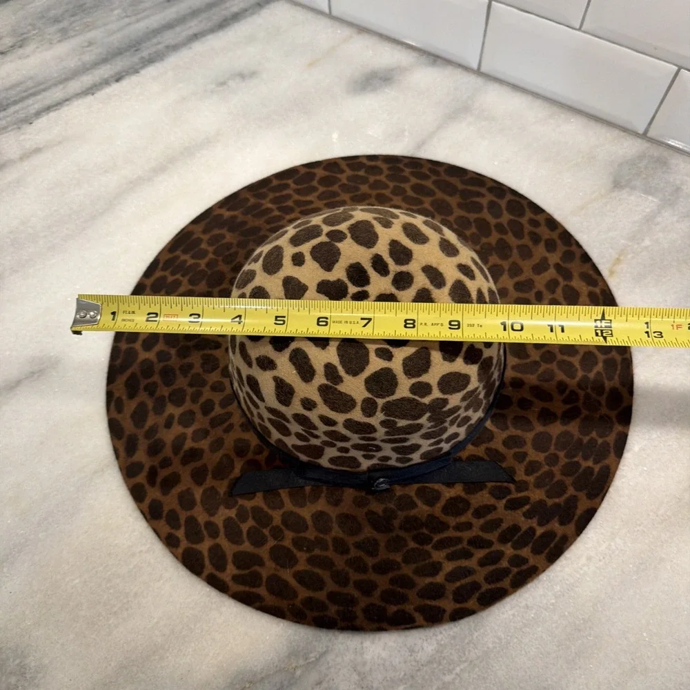 Charlie 1 Horse Jezebelle Leopard Print Hat - Picture 10 of 11
